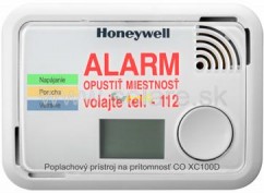 Honeywell XC100 alarm CO pre krby kachle pece kotly