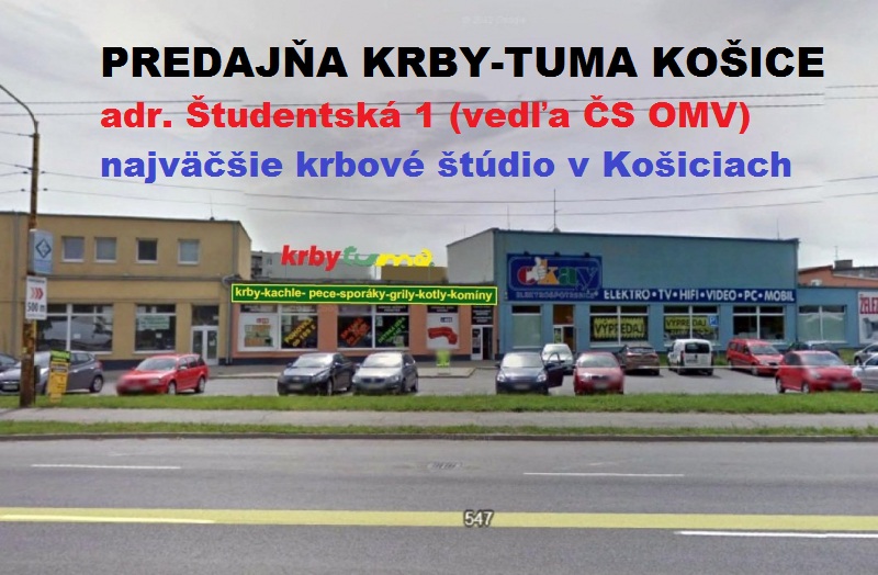Krby Tuma predajňa krbové štúdio Košice