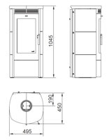 Hark 130 ECO plus - rozmery