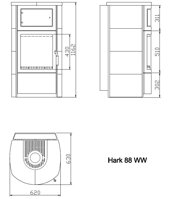 Hark 88 WW GT ECO plus - rozmery