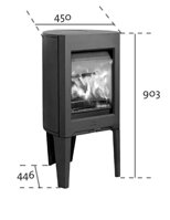 Jotul F 162 CB - rozmery