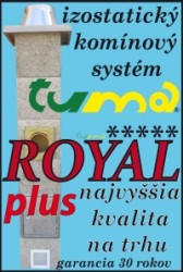 TUMA ROYAL PLUS - komín s najvyššou externou i internou odolnosťou