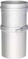 Tecnovis - jednopl. nerez. vložka FU06114 teleskopické predľženie L320-480mm hr.0,6mm o180