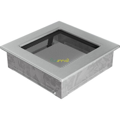 Kratki Mriežka nerezová matná 17x17 - bez žalúzie