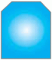 Sklo pod kachle "B2" 1000x850x6mm hrana fazeta