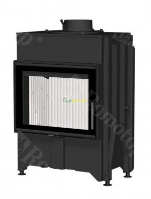Romotop KV Dynamic 2G 66.50.01N 12kw teplovzdušná oceľová krbová vložka rovná s CPV