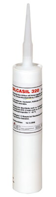 Vysokoteplotný silikón SILCASIL 320 kartuša 310ml