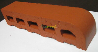 Žiaruvzdorná tehlička Mulot brick zaoblená.