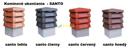Farebné verzie ukončení Santo