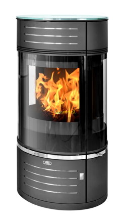 ABX Atrium 7 V 7kw teplovzdušné krbové kachle