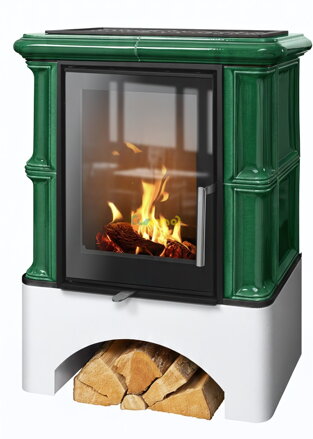 ABX BAVARIA EXKLUSIVE ROVNÝ SOKEL - fľašková zelená keramika