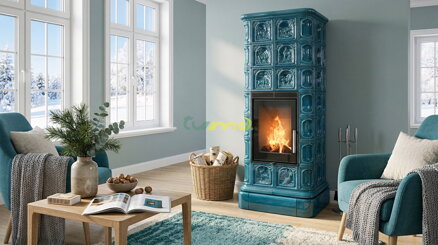 ABX KALEDONIA EXKLUSIVE XL FOREST aquamarín keramika - interiér