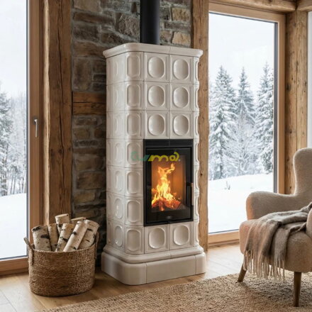 ABX Kaledonia Exklusive XL 7kw teplovzdušné krbové kachle