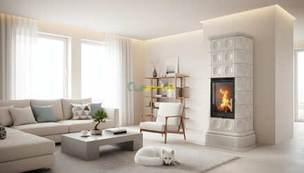 ABX Kaledonia Exklusive XL 7kw teplovzdušné krbové kachle