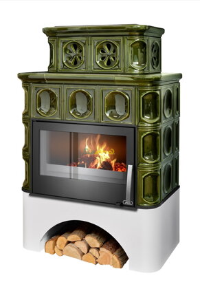 ABX KARELIA biely sokel zelená keramika ABX KARELIA biely sokel zelená keramika