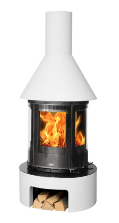 ABX Vermont 5kw teplovzdušné krbové kachle