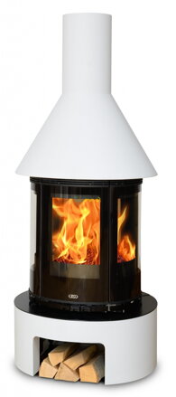 ABX Vermont 5kw teplovzdušné krbové kachle