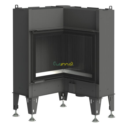 Bef Flat 4 L teplovzdušná oceľová krbová vložka 7,5 kw