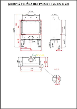 Bef Passive 7 - technický list