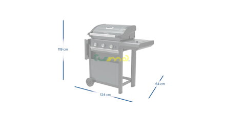 CAMPINGAZ 3 SERIES SELECT S - rozmery