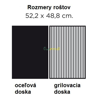 Dolcevita Turbo 2 Classic 7,9kw smaltovaný gril na plyn profi*****