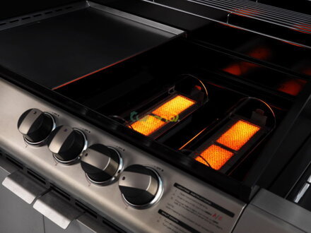 Dolcevita Turbo 4 Elite 15,8kw nerezový gril na plyn profi*****