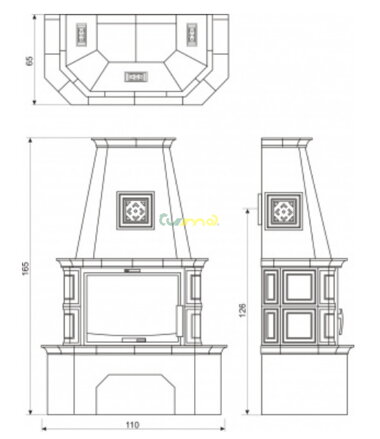 Domofire Koln rozmery