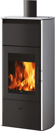 EDILKAMIN Flamma 14 Oceľ 14,2kw teplovodné krbové kachle 