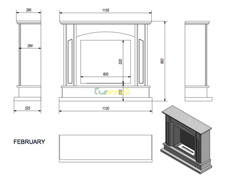 February_rozmery