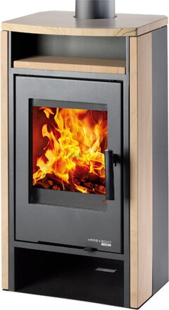 Haas+Sohn Livorno II 8kw teplovzdušné krbové kachle