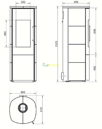 HARK 106 HGT ECO plus - rozmery