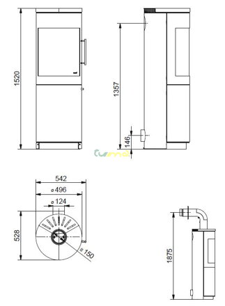 HARK 116 ECO plus - rozmery