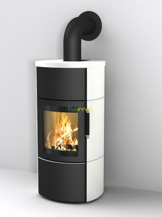 Hark 44-5.2 GT ECOplus oceľ + keramika 5kW alebo 8kW teplovzdušné krbové kachle