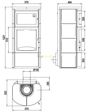 Hark Roma GT ECO plus - rozmery