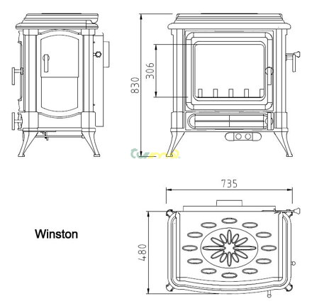 Hark Winston - rozmery