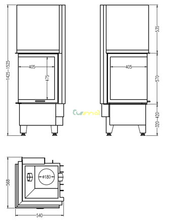 HARK Radiante 500_57H rozmery