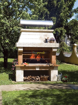 HOYAN ARGON profesional záhradný krb exteriérové prevedenie