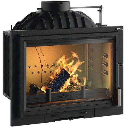 Invicta 700 Philos ECO 10kw teplovzdušná liatinová krbová vložka s klapkou a externým prívodom vzduchu