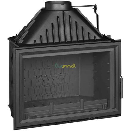 Invicta 800 Grande Vision ECO 14kw teplovzdušná liatinová krbová vložka s klapkou