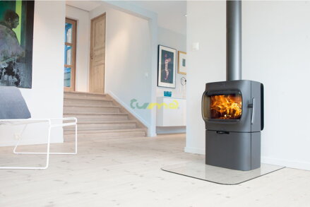 JOTUL F105 CB R B čierny lak - interiér