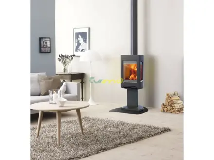 JOTUL F167 BP čierny lak - interiér