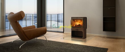 JOTUL F305 CB R B čierny lak - interiér