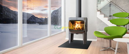 JOTUL F305CB R LL čierny lak - interiér