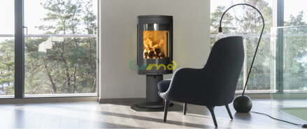 JOTUL F 373 CB čierny lak - interiér