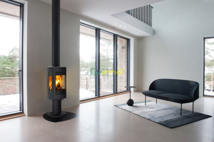 JOTUL F 373 CB čierny lak - interiér