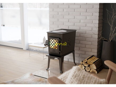 JOTUL F 602 ECO BP čierny lak - interiér