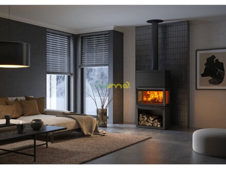 JOTUL F 620 B HT čierny lak - interiér