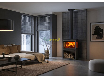 JOTUL F 620 B čierny lak - interiér