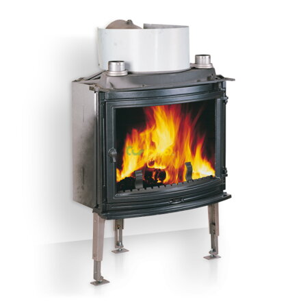 Jotul I18 Panorama BBE 10kw teplovzdušná liatinová krbová vložka