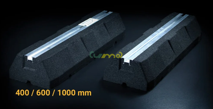 Antivibračný kaučukový/gumený podstavec Rodigas 600mm pod vonkajšiu jednotku klimatizácie, tc 